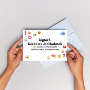 Jégtörő Kérdések és feladatok - Önismereti kártyapakli