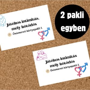 A Teljes Páros Utazás - Játékos intimitás mély kötődés 1.-2. (Csomagajánlat)
