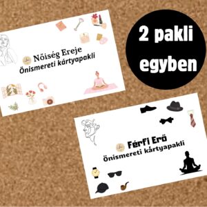 Férfi Erő és Nőiség Ereje Kártyapakli Csomag